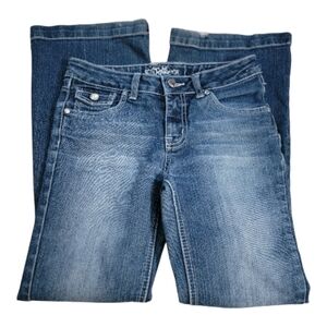 Justice, Blue Denim Kids Jeans, Size 10